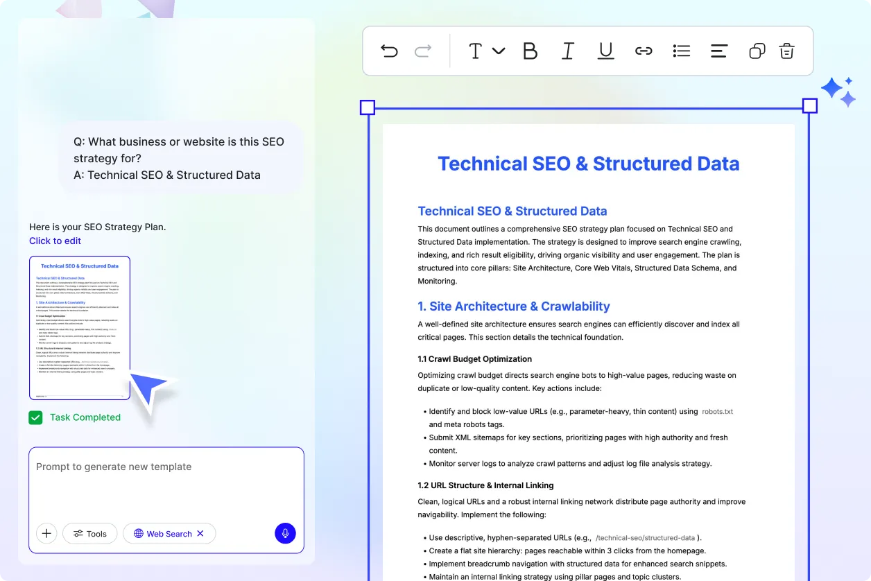 Free AI SEO Strategy Plan Generator, Free SEO Plan Maker [ No Signup ]